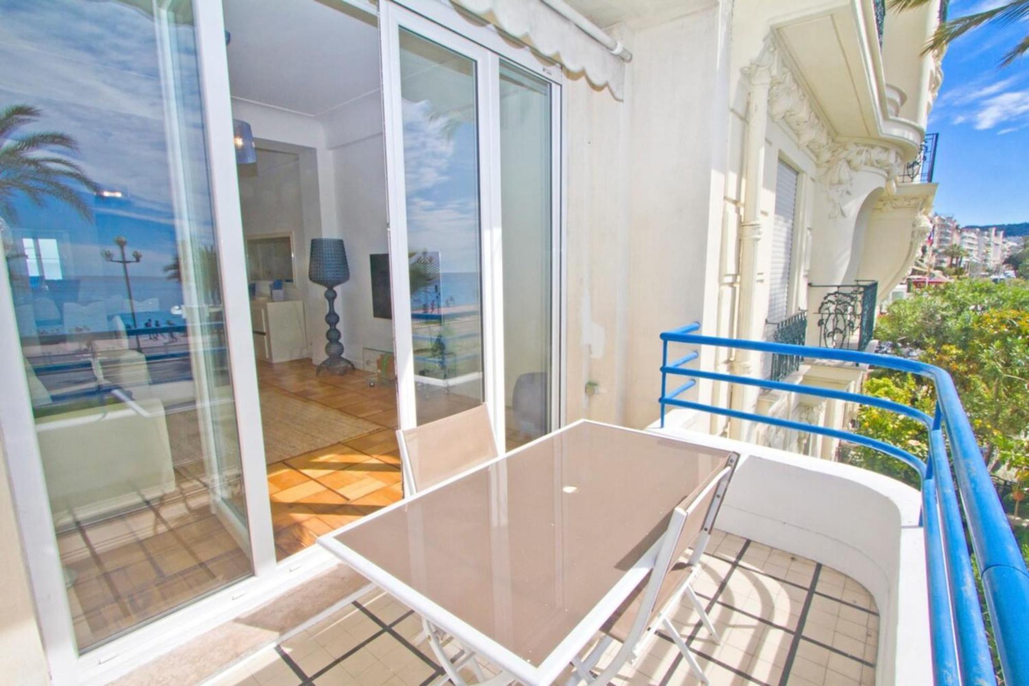 Promenade Des Anglais - Sea View 2Bdr Nizza Exterior foto