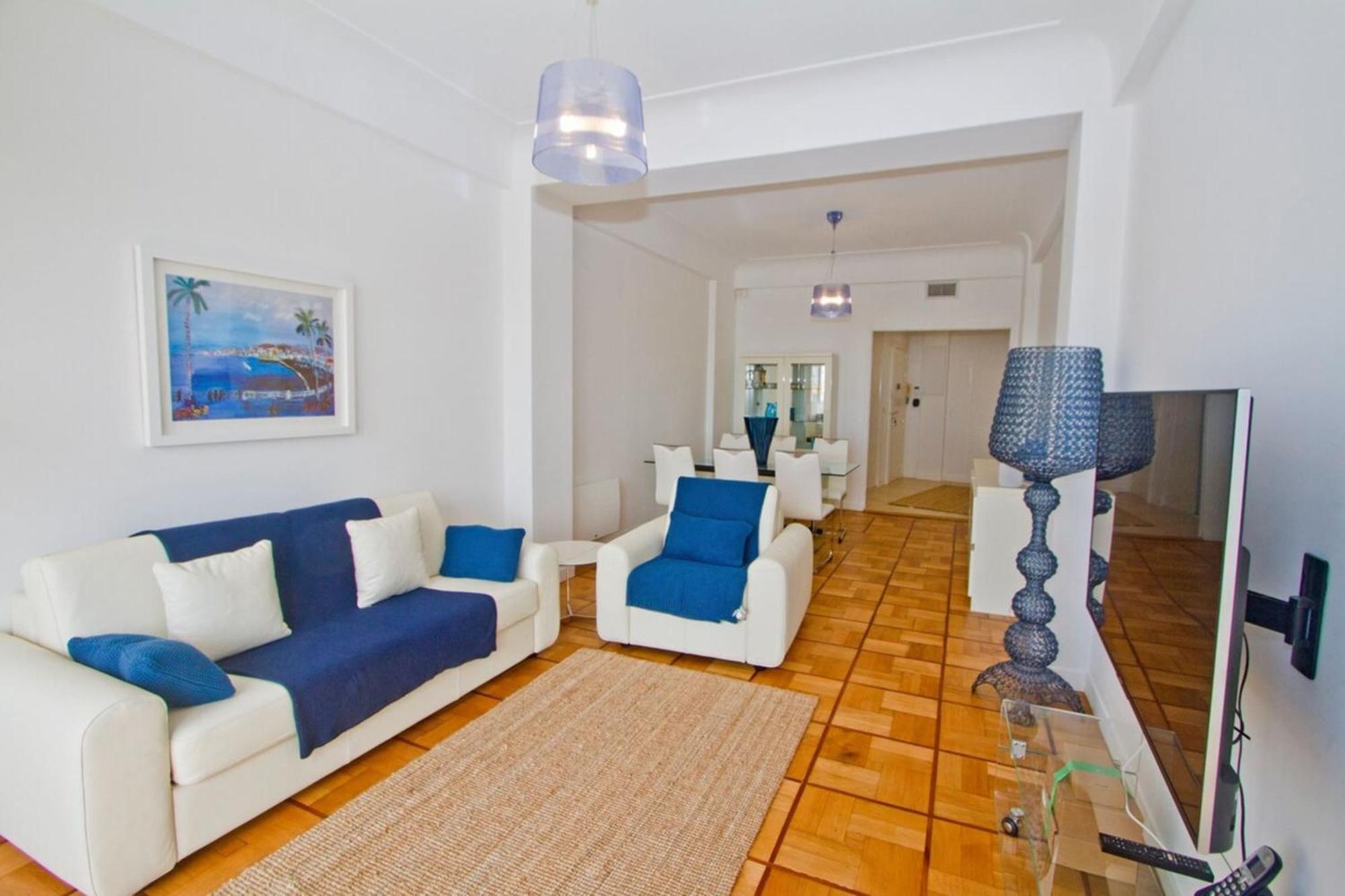 Promenade Des Anglais - Sea View 2Bdr Nizza Exterior foto