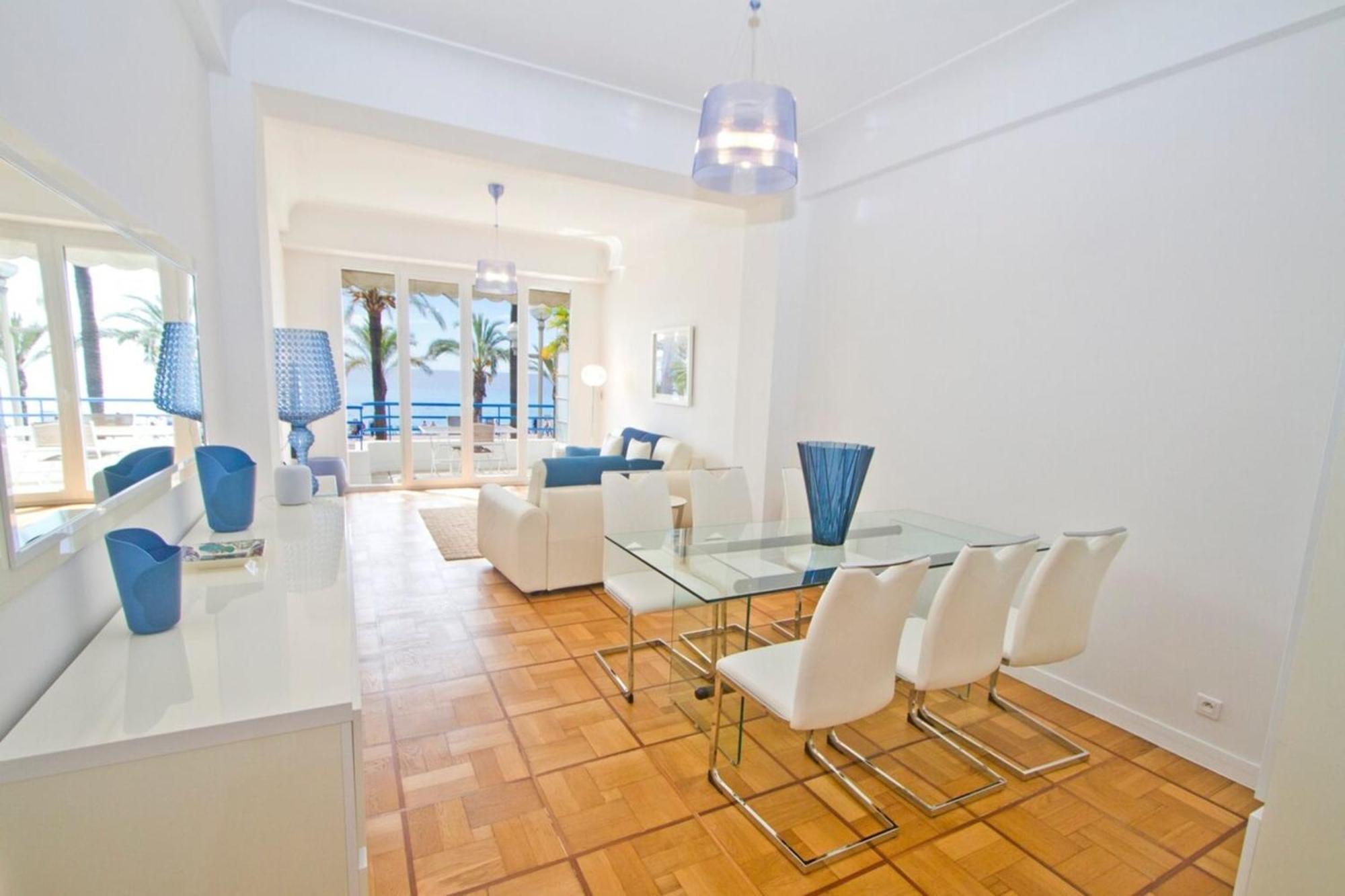 Promenade Des Anglais - Sea View 2Bdr Nizza Exterior foto